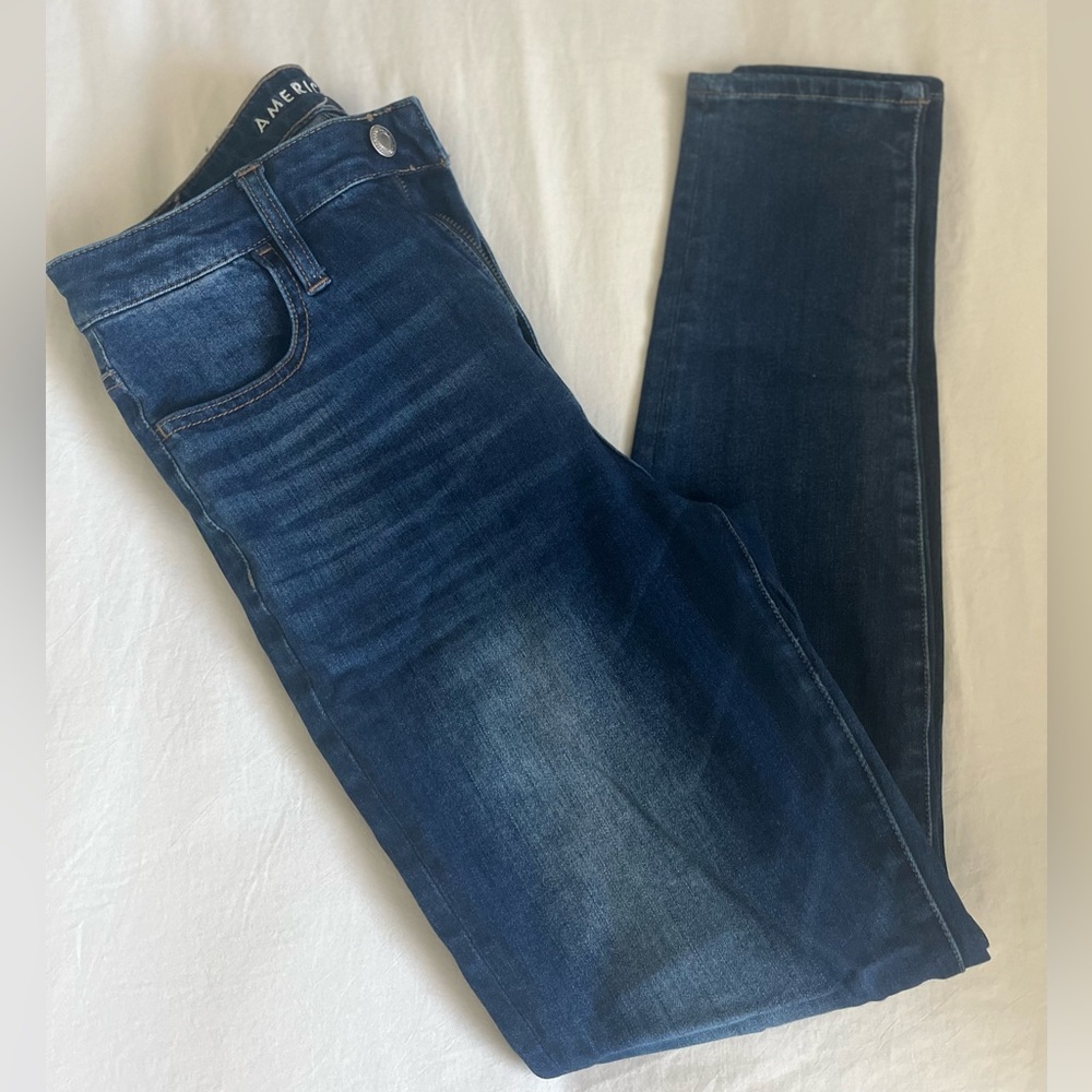 American Eagle 360 Next Level Stretch super hi rise jegging